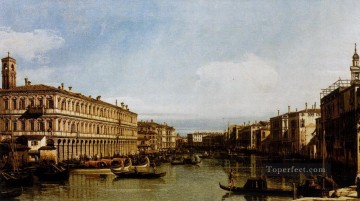 Canaletto Painting - Gran Canal Canaletto